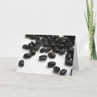 Kaffeebohnen Karte