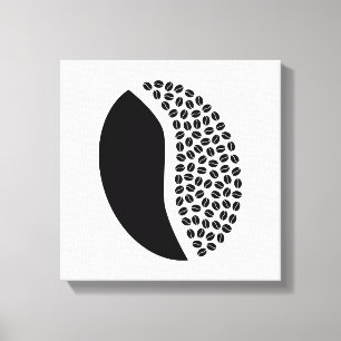 Kaffeebohnen Leinwanddruck