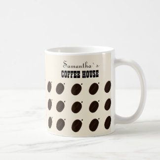 Kaffeebohnen-Marken-Geschäft Professionell  Kaffeetasse