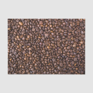 Kaffeebohnen-Muster Seidenpapier