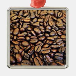 Kaffeebohnen Ornament Aus Metall