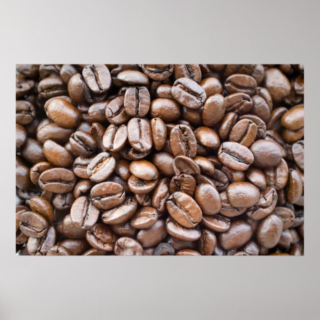 Kaffeebohnen Poster (Vorne)