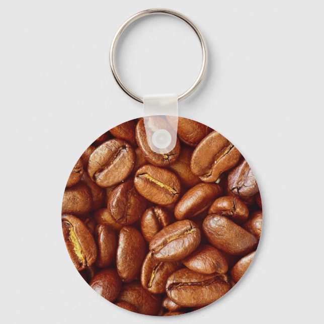 Kaffeebohnen Schlüsselanhänger (Vorderseite)
