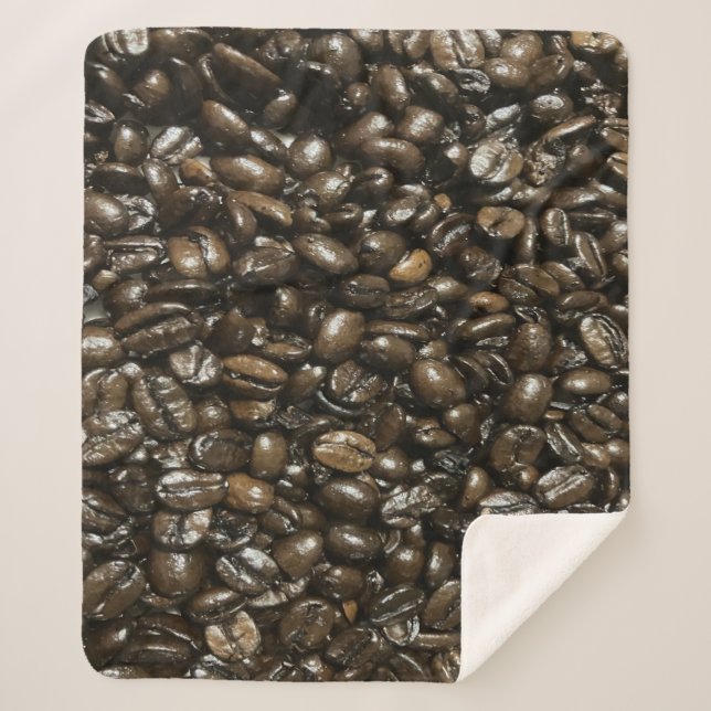 Kaffeebohnen Sherpadecke (Vorderseite)