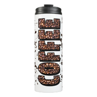 Kaffeebohnen Thermosbecher