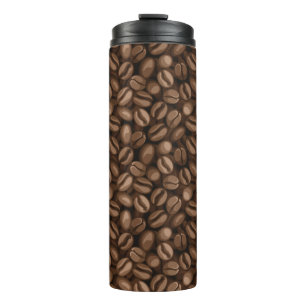 Kaffeebohnen Thermosbecher