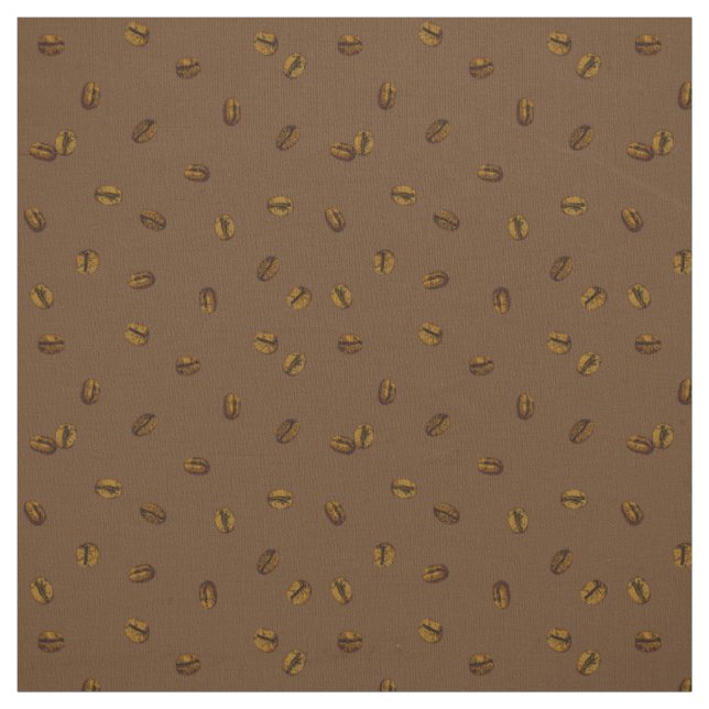 Kaffeebohnenmuster Stoff (Muster)