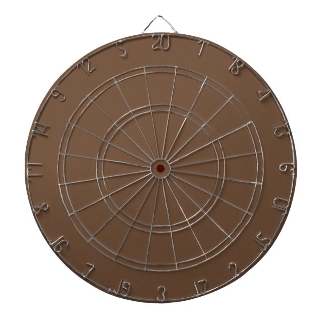 Kaffeebräse Farbe Solid Dartscheibe (vorne)