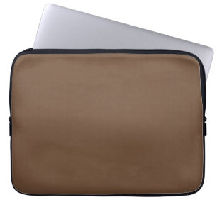 Kaffeebräse Farbe Solid Laptopschutzhülle
