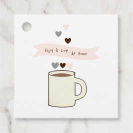 Kaffeebrautabschied Mitgebsel Geschenkanhänger