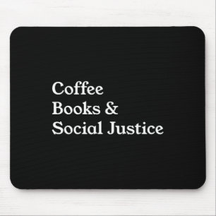 Kaffeebücher Soziale Gerechtigkeitsquote Mousepad