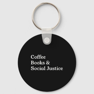 Kaffeebücher Soziale Gerechtigkeitsquote Schlüsselanhänger