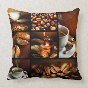 Kaffeecollage 2 kissen
