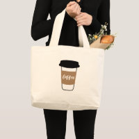 Kaffeecup-Illustration niedlich