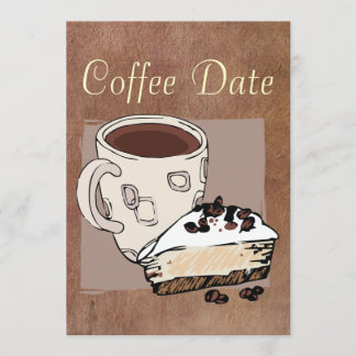 Kaffeedatum Einladung