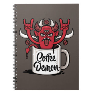 Kaffeedemon Notizblock