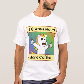 Kaffeedokument Einhorn T-Shirt