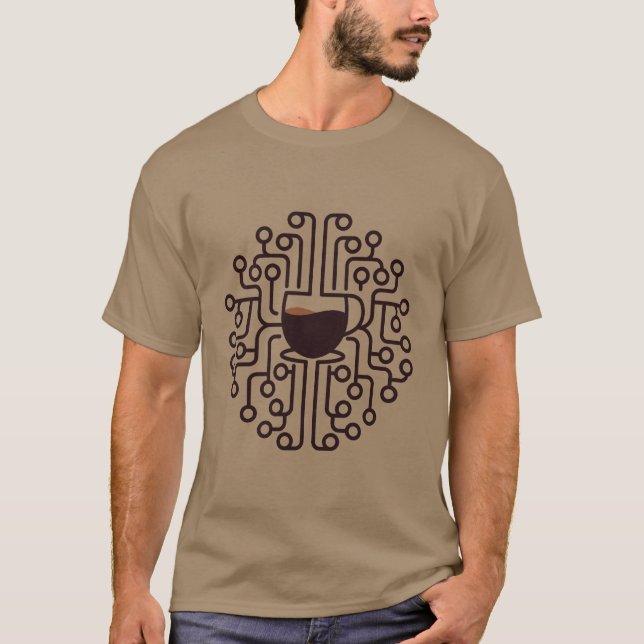 Kaffeedokument T-Shirt (Vorderseite)
