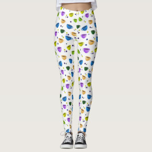 KAFFEEECKEN UND POLKA-HUNDE LEGGINGS