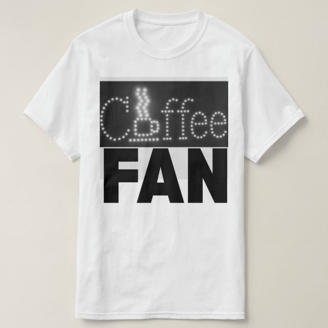 Kaffeefan T-Shirt (Design vorne)