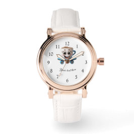 Kaffeefreund individuelle Nachricht Armbanduhr