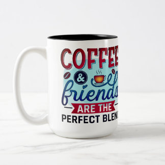 Kaffeefreunde Perfekte Mischung Foto Tasse