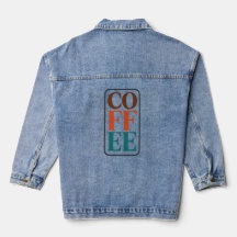 Kaffeegeschenke für Kaffeeliebhaber Denim Jacke