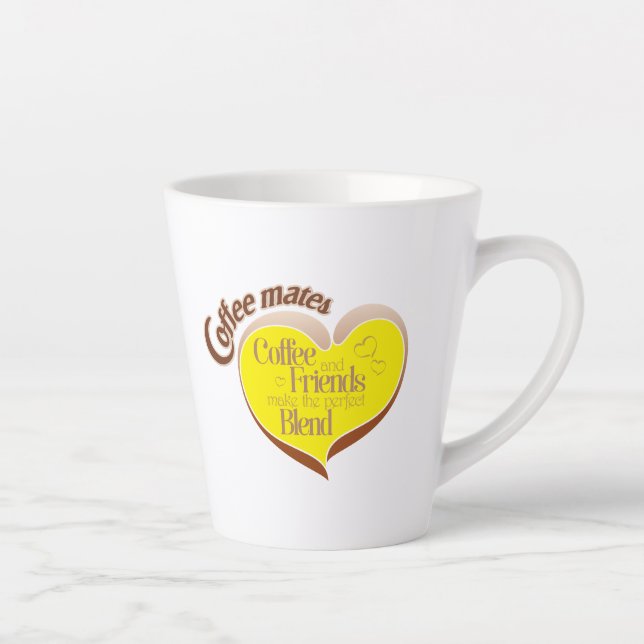 Kaffeegeschirr Latte-Tasse Milchtasse (Rechts)