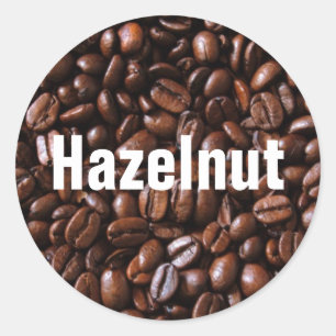 Kaffeegeschmack Etikettenkleber Runder Aufkleber