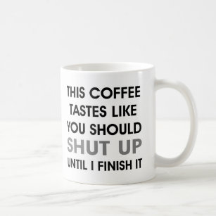 Kaffeegeschmäcke wie Sie sollten mürrische Tasse