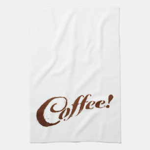 Kaffeegrund Kaffee - Handtuch
