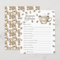 Kaffeehaus Babydusche Gebete für das Baby