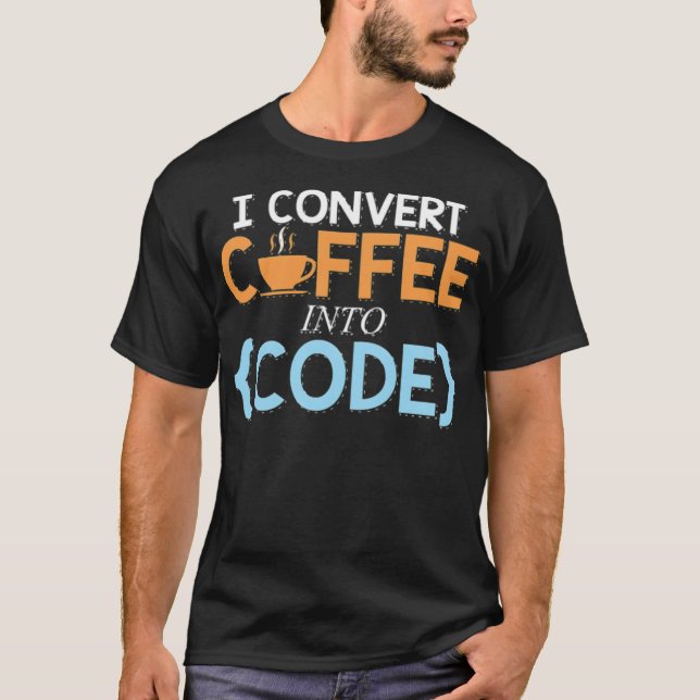 Kaffeehaushund T-Shirt (Vorderseite)