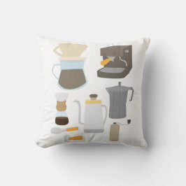 Kaffeehersteller-Werkzeuge Kissen