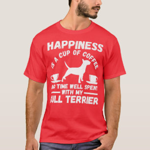 Kaffeehunde Bull Terrier  T-Shirt