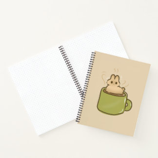 Kaffeekaninchen  notizbuch