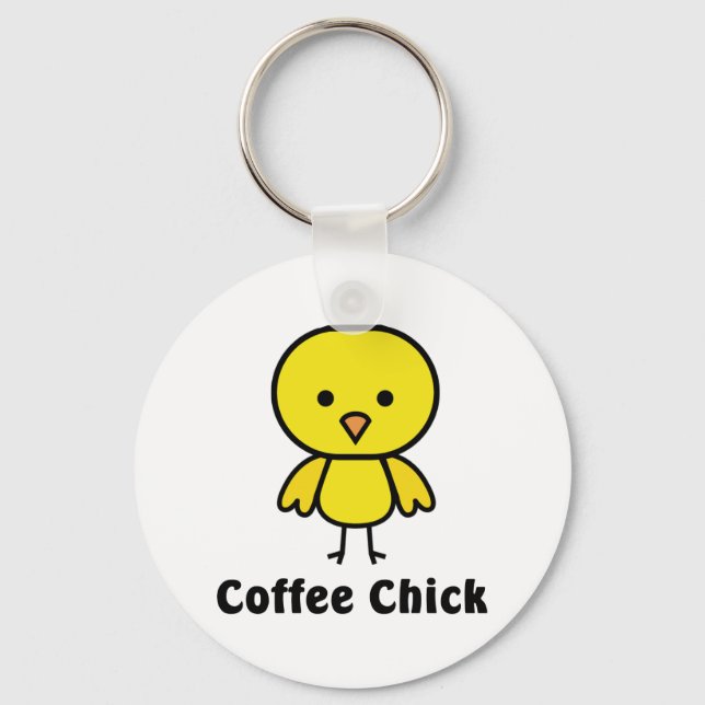 Kaffeekanne Schlüsselanhänger (Vorderseite)