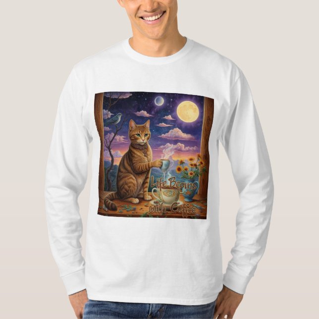 Kaffeekanne T-Shirt (Vorderseite)