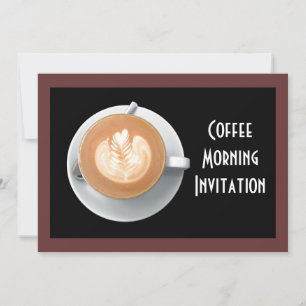 Kaffeekarte Einladung