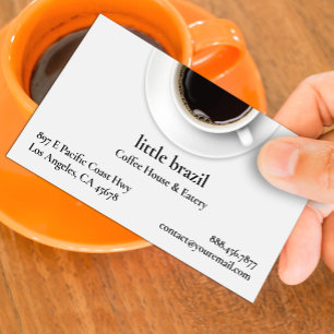 Kaffeekarte Visitenkarte