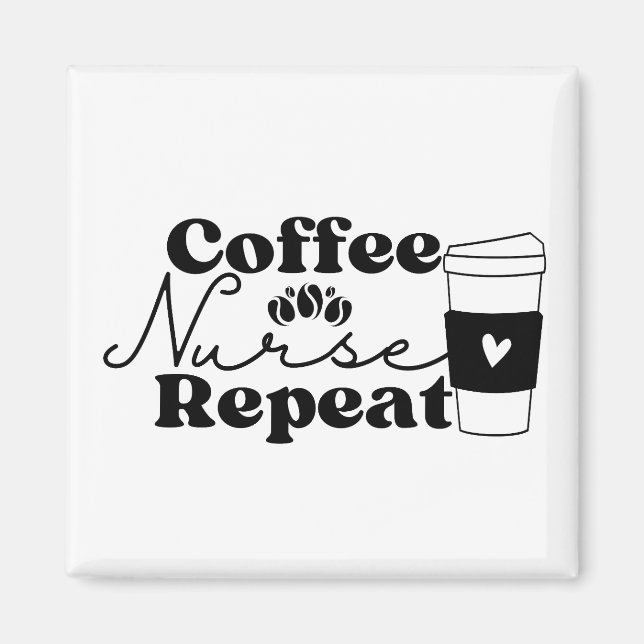 Kaffeekärte wiederholen magnet (Vorne)