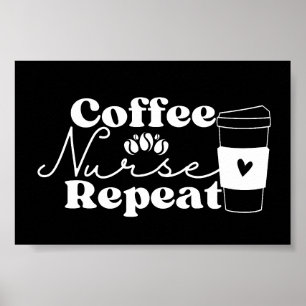 Kaffeekärte wiederholen poster