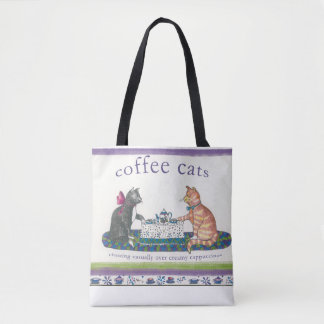 Kaffeekatzen Totbeutel Tasche