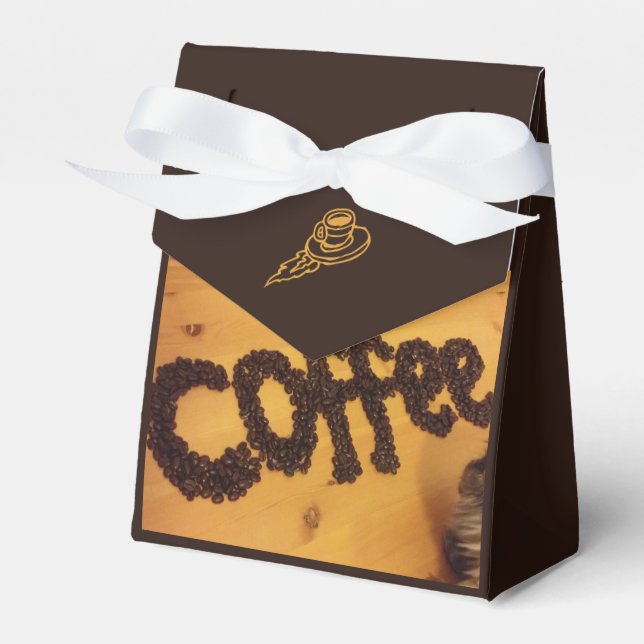 Kaffeekiste von RoseWrites Geschenkschachtel (Vorderseite)