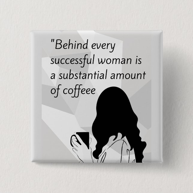 Kaffeekochen Button (Vorderseite)