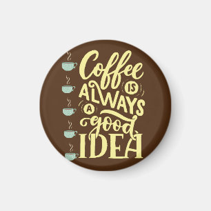 Kaffeekochen Magnet