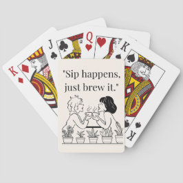 Kaffeekochen Spielkarten