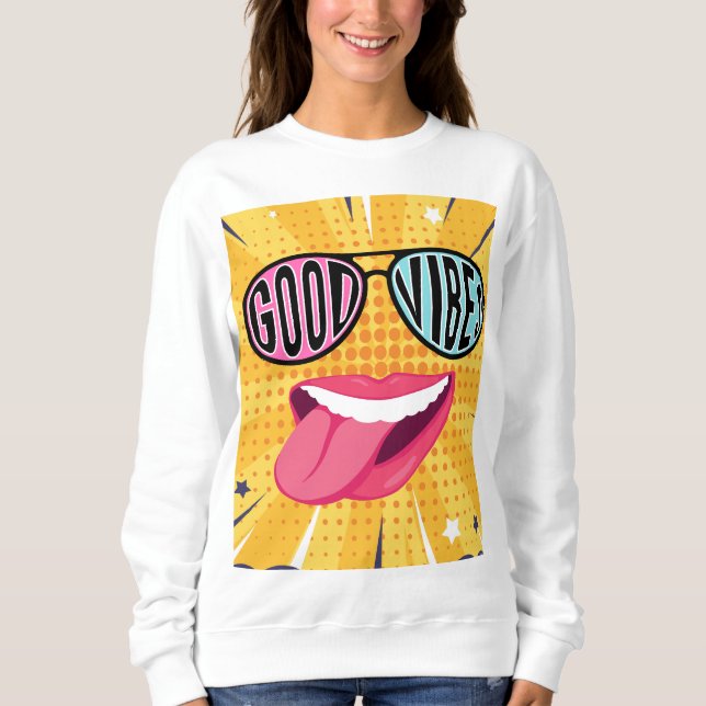Kaffeekochen Sweatshirt (Vorderseite)