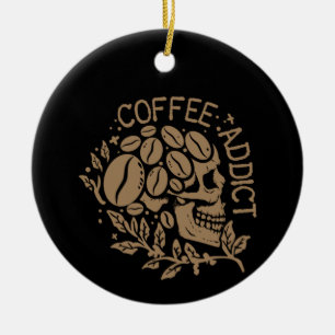Kaffeekocher Keramik Ornament