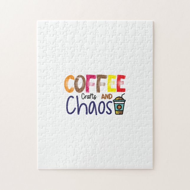 Kaffeekocher und -kaffee (Vertikal)